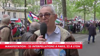 Luc Farré : «Au niveau des organisations syndicales, cette manifestation se déroule tout à fait correctement»
