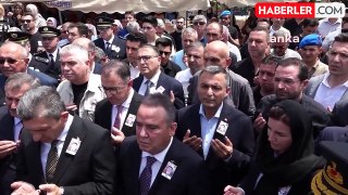Şehit Jandarma Astsubay Çavuş Mustafa Şen, Antalya'da toprağa verildi