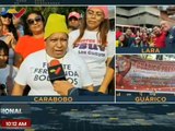 Carabobo | Trabajadores de la clase obrera del país se movilizan a Caracas en respaldo al Pdte. Maduro