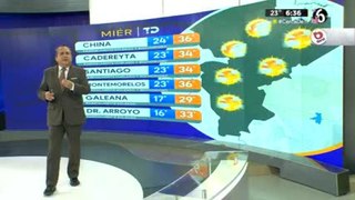 Pronóstico del tiempo para Monterrey, con Abimael Salas - 01 de mayo de 2024