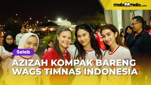 Kompak Bareng WAGs Timnas Indonesia, Azizah Salsha Dijuluki Ketua Persilatnas