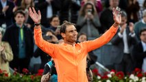 El emotivo adiós de Rafael Nadal a las pistas de Madrid