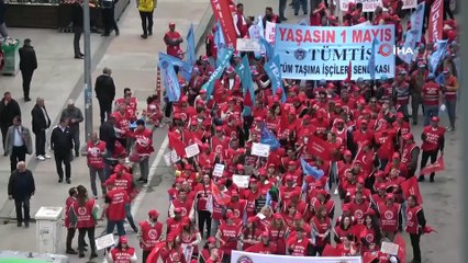 Samsun'da renkli 1 Mayıs kutlamaları