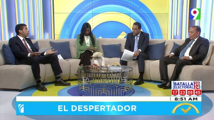 “Leonel y Abinader ahora mismo están en empate técnico”, según Radhámes Jiménez | El Despertador SIN