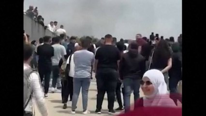 유럽 외교관들, 팔 서안지구서 가자전쟁 항의 시위대에 봉변 / YTN