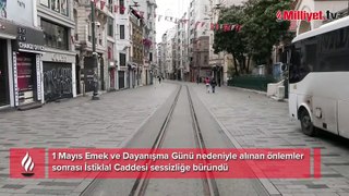 Taksim'de 1 Mayıs sessizliği