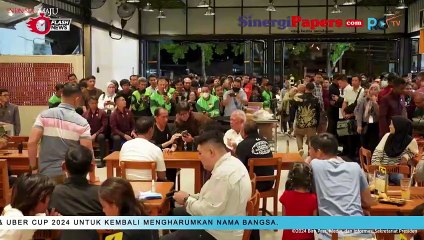 Presiden makan Mi Gacoan Bareng di Mataram