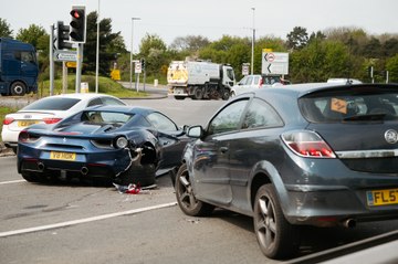 Severe Accident at Emstrey Roundabout in Shrewsbury 🚗