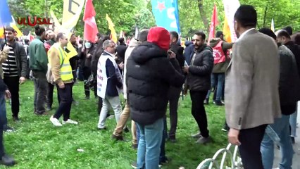 Saraçhane'de kışkırtma! Polislere taş ve sopalarla saldırdılar