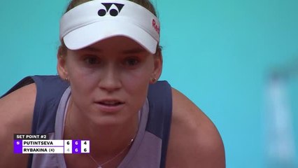 Madrid - L'énorme remontada de Rybakina face à Putintseva