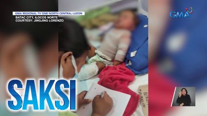Isang taong gulang na bata, lapnos ang balat matapos mabanlian ng kumukulong tubig | Saksi