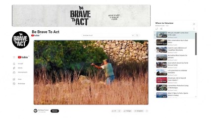 "Ten el valor de actuar": vídeos para fomentar la protección del clima