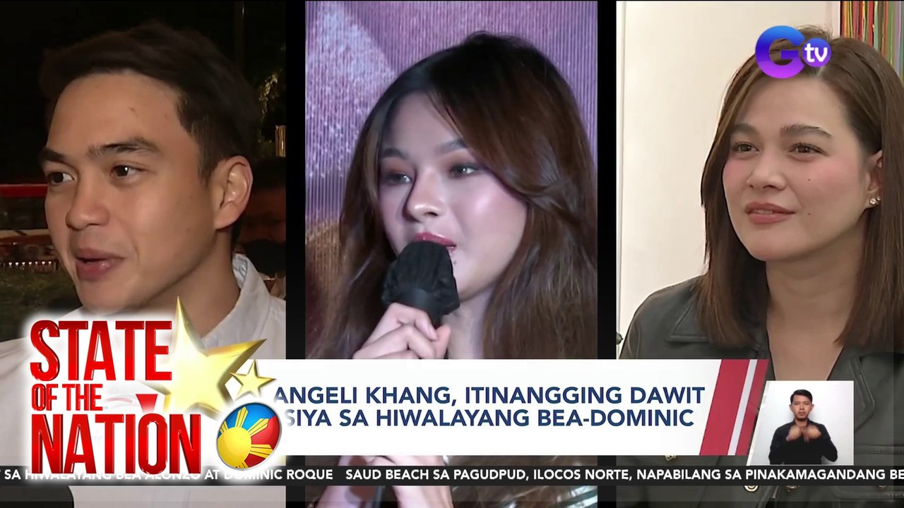 Angeli Khang, itinangging dawit siya sa hiwalayang Bea-Dominic | SONA