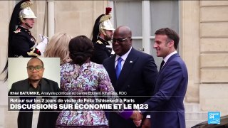 RDCongo-France : retour sur la visite de Félix Tshisekedi à Paris