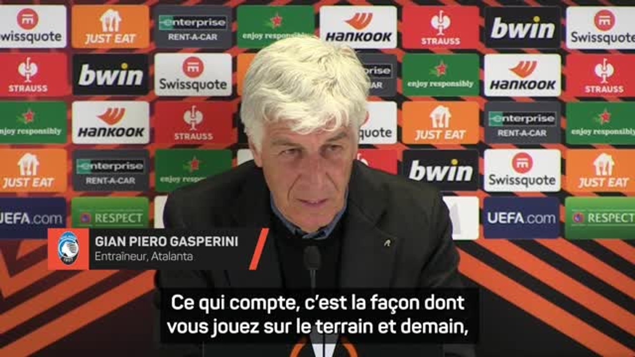 Atalanta - Gasperini : “Les rôles ont peu d'importance, que nous soyons favoris ou non”