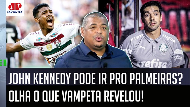 É INFORMAÇÃO! Gente de DENTRO do Palmeiras ME FALOU que o John Kennedy... OLHA o que Vampeta FALOU