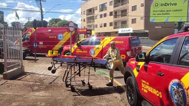 Bombeiros revertem parada cardiorrespiratória de idoso que se engasgou com pedaço de carne