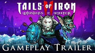 Tráiler gameplay de Tails of Iron 2: Whiskers of Winter