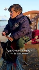 بيسان عودة توثق قصف منزل وكسر قدم طفل