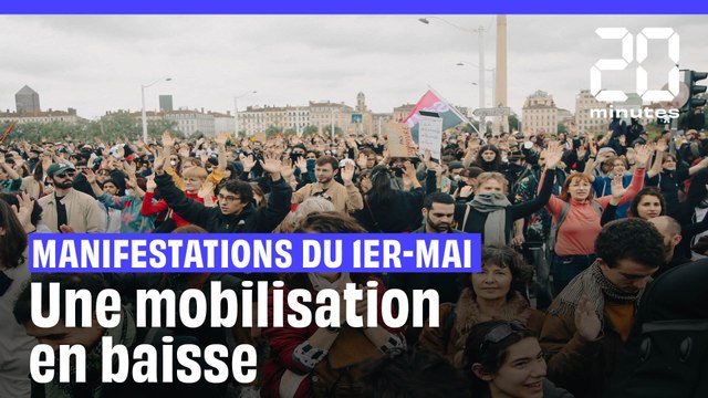 Manifestations du 1er-Mai : Une mobilisation en baisse