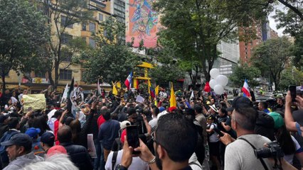 Así avanzan las marchas del 1 de mayo en Colombia