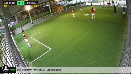 But de Simon Pontdeme - LES BROQUES