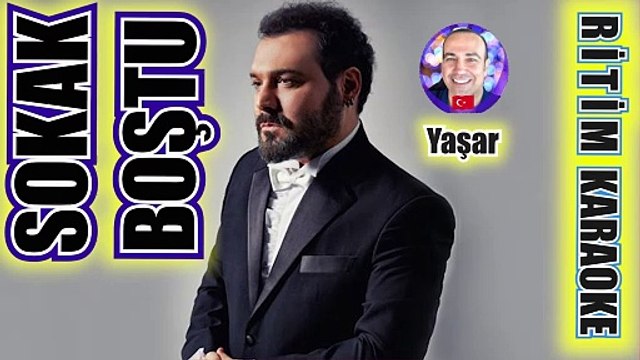 Sokak Boştu - Yaşar ✩ Ritim Karaoke Orijinal Trafik (Disko Türkçe Pop)