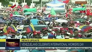 Workers' Day celebrations continue in Venezuela