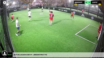 But de Julien CHEVY - BREDIN PRAT FC