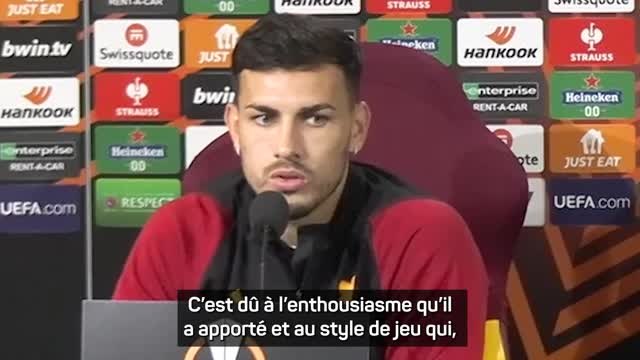 Roma - Paredes : “Pour moi, De Rossi était déjà un manager lorsqu'il jouait à mes côtés”