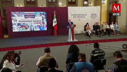 Télécharger la video: AMLO se va reunir con 100 dirigentes sindicales para favorecer cambios en los salarios