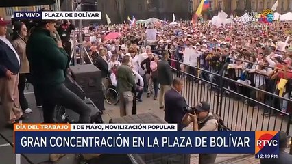 MAINTENANT - Gustavo Petro, président socialiste de Colombie : "Demain, les relations diplomatiques avec Israël seront rompues à cause d'un président génocidaire."