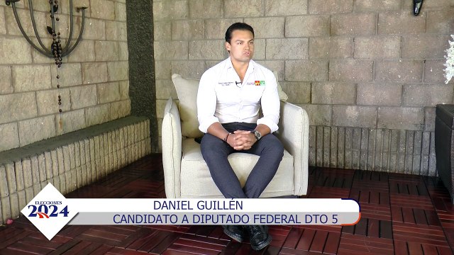 Daniel Guillen Candidato V distrito Federal por Seguimos Haciendo Historia