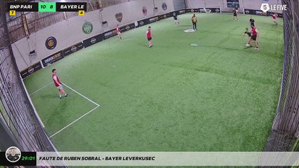 Faute de Ruben Sobral - BAYER LEVERKUSEC