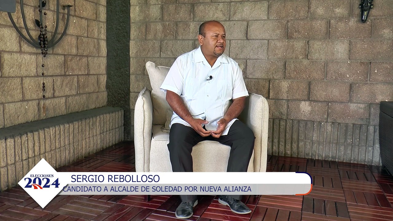 Sergio Rebolloso, Candidato a la Alcaldia de SGS