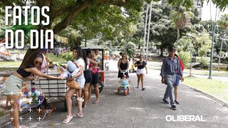 Dia do trabalhador longe do trabalho: famílias aproveitam o feriado em Belém