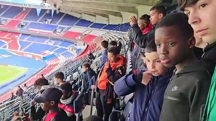 Stage, le 24  Avril  2024 découverte du Parc des Princes