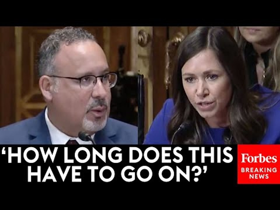 'What Are You Doing Right Now On Columbia's Campus?': Katie Britt Grills Education Sec. Cardona