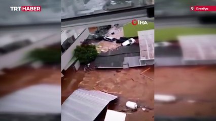 Brezilya’yı sel vurdu: 8 ölü, 21 kayıp