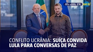 Zelensky e Suíça querem Lula em conversas de paz
