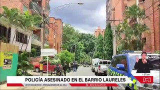 Policía fue asesinado por delincuentes disfrazados de funcionarios del CTI en Medellín