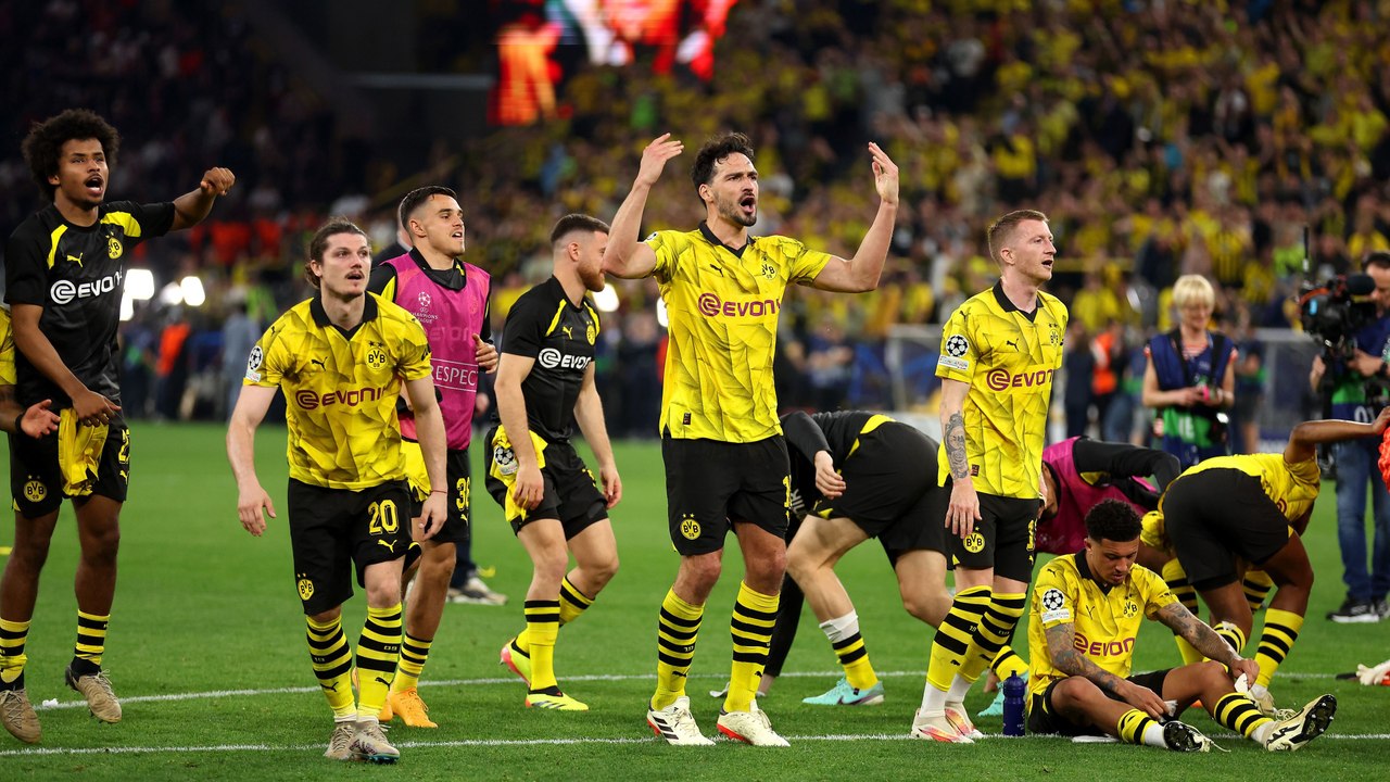 Starker bvb schafft gute ausgangslage: "mit halbem bein im finale von wembley"