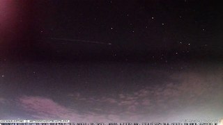 Pedaços do cometa Halley são vistos durante chuva de meteoro em céu de SC