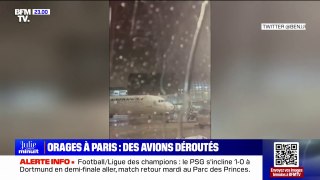 Météo: des vols pour Roissy et Orly déroutés à cause des violents orages en Île-de-France