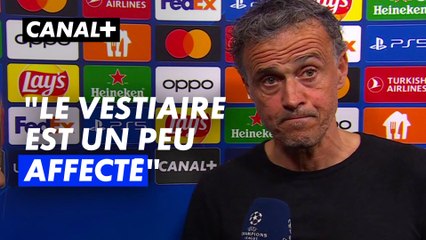La réaction de Luis Enrique après la défaite face à Dortmund - Ligue des Champions 2023-24 (1/2 finale aller)