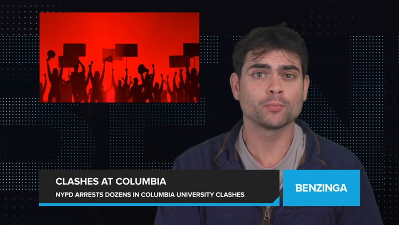 Clashes at Columbia University as NYPD Enters Campus Buildings, Arrests Dozens of Protestors