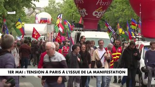 1er Mai : tension à Paris à l'issue de la manifestation
