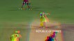 MS Dhoni stopped Daryl Mitchell to run but Mitchell did this which make whole crowd laugh at Chepauk