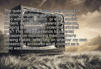 Unraveling the Complex Relationship Between Television Exposure and Behavioral Impact
