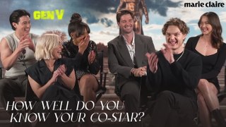 The Cast of 'Gen V' | How Well Do You Know Your Co-Star  | Marie Claire